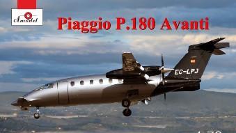 A Model From Russia 1/72 Piaggio P180 Avanti Twin-Turboprop Transport Aircraft Kit