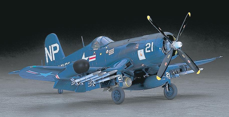 Hasegawa 1/48 F4U5N Corsair Aircraft Kit