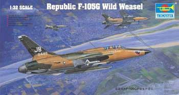 Trumpeter Aircraft 1/32 F105G Thunderchief Wild Weasel Aircraft Kit