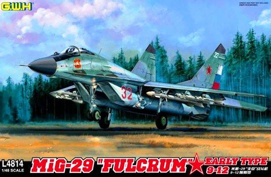 Lion Roar 1/48 MiG29 Early Type 9-12 Fulcrum Fighter Kit