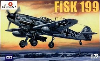 A Model From Russia 1/72 Fisk199 Russian WWII Plane Kit