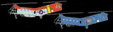 Italeri 1/48 H21C Shawnee Flying Banana Helicopter Kit