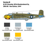 Italeri 1/48 B25G Mitchell Bomber Kit