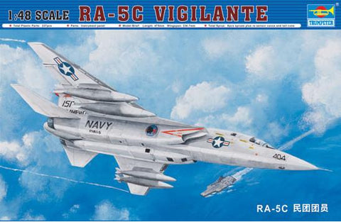 Trumpeter Aircraft 1/48 RA5C Vigilante Aircraft Kit