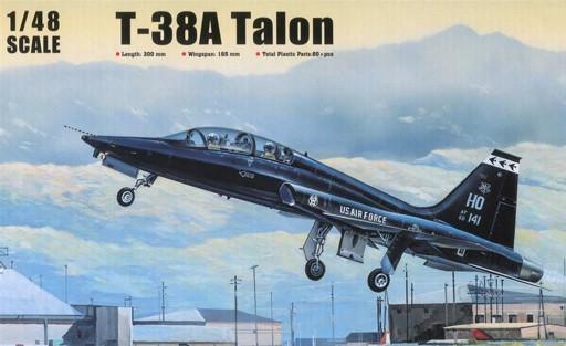 Trumpeter Aircraft 1/48 USAF T38A Talon Jet Trainer Aircraft Kit