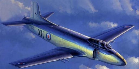 Trumpeter Aircraft 1/48 Supermarine Attacker F1 Fighter  Kit