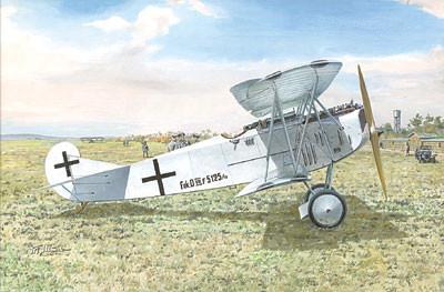 Roden Aircraft 1/72 Fokker D VIIF (Late) WWI German Biplane Fighter Kit