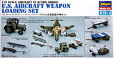 Hasegawa Aircraft 1/72 US Aircraft Weapon Loading Set Kit