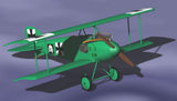 Roden Aircraft 1/72 Albatros D I BiPlane Fighter Kit