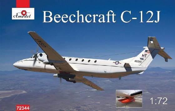 A Model From Russia 1/72 Beechnut C12J Military Turbo Prop Aircraft Kit