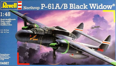 Revell Germany Aircraft 1/48 Northrop P-61A/B Black Widow Kit