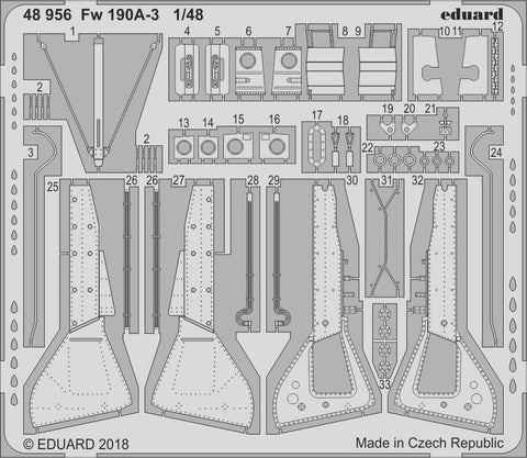 Eduard 1/48 Fw190A3 for EDU