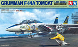 Tamiya 1/48 F14A Tomcat Late Model Fighter Carrier Launch Set Kit