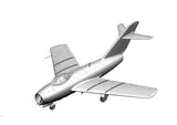 Bronco 1/48 MiG15 Fagot Fighter Jet Korean War (New Tool) Kit