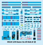 Trumpeter 1/35 Kamov Ka29 Helix-B Helicopter Kit