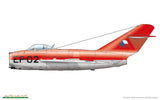 Eduard 1/144 MiG15/15bis Czech Fighter Dual Combo Ltd. Edition Kit