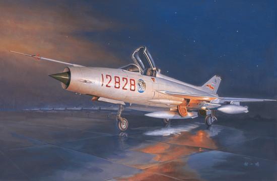 Trumpeter Aircraft 1/48 J7G Chinese Fighter Kit