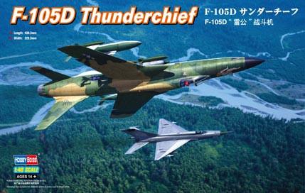 Hobby Boss Aircraft 1/48 F-105D Thunderchief Kit