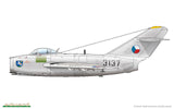 Eduard 1/144 MiG15/15bis Czech Fighter Dual Combo Ltd. Edition Kit