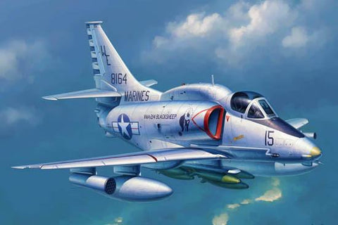 Trumpeter Aircraft 1/32 A4M Skyhawk Carrier Launched Ground Attack Aircraft Kit