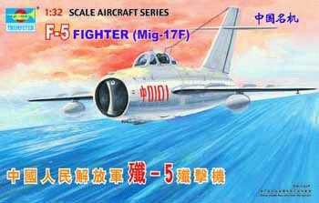Trumpeter Aircraft 1/32 Shenyang F5/Mig17 Daytime Fighter Kit