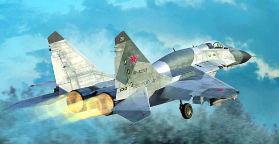 Trumpeter Aircraft 1/72 Mig29SMT Fulcrum 9.19 Russian Fighter (New Variant) Kit