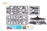 Clear Prop 1/72 A5M2b Claude Late Version Japanese Fighter (Advanced) Kit