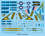 Trumpeter Aircraft 1/72 USAF F106A Delta Dart Fighter Kit