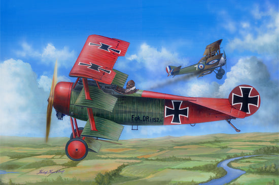 Fokker Dr I Triplane 1/24 I Love Kit