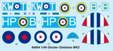 I Love Kit Planes 1/48 Gloster Gladiator Mk2 Kit