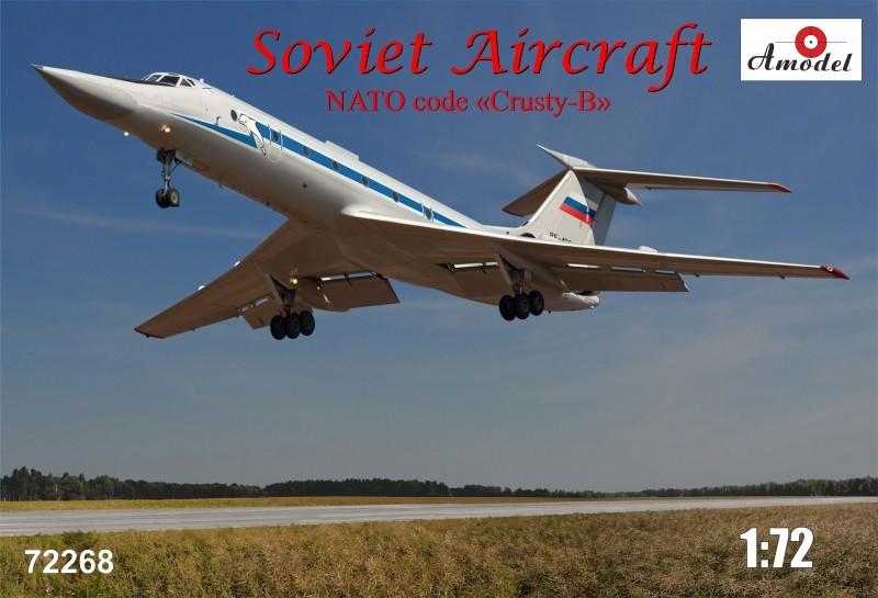 A Model From Russia 1/72 Tu134UBL NATO Code Crusty-B Soviet Aircraft Kit