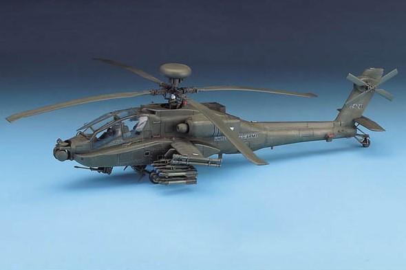 Academy Aircraft 1/48 AH64D US Helicopter Kit