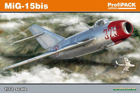 Eduard Aircraft 1/72 Mig15 bis Fighter Profi-Pack Kit