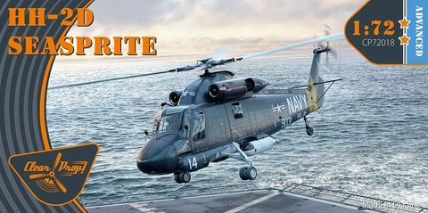Clear Prop 1/72 HH2D Seasprite USN Helicopter (Advanced) Kit