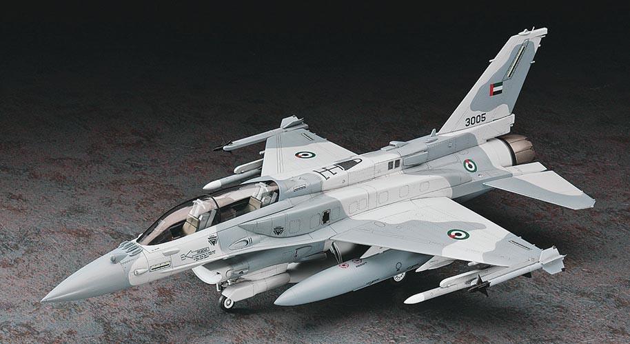 Hasegawa 1/48 F16F Block 60 Falcon UAE AF Tactical Fighter Kit