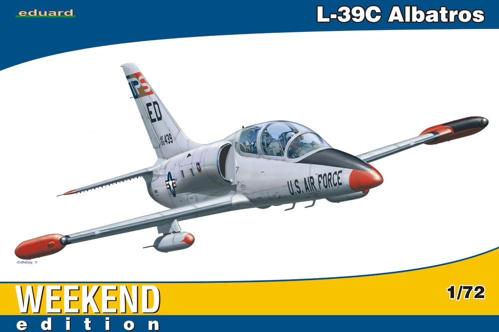 Eduard Aircraft 1/72 L39C Aircraft Wkd Edition Kit