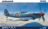 Eduard 1/72 WWII Spitfire F Mk IX British Fighter (Weekend Edition Plastic Kit)