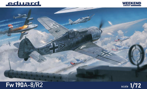 Eduard 1/72 WWII Fw190A8/R2 German Fighter (Wkd Edition Plastic Kit)
