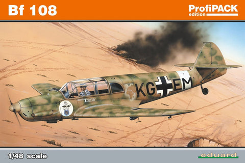 Eduard 1/48 Bf108B Fighter Profi-Pack Kit
