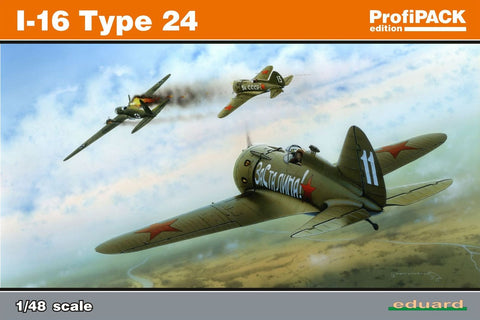 Eduard 1/48 Polikarpov I16 Type 24 Fighter Kit (Re-Issue)