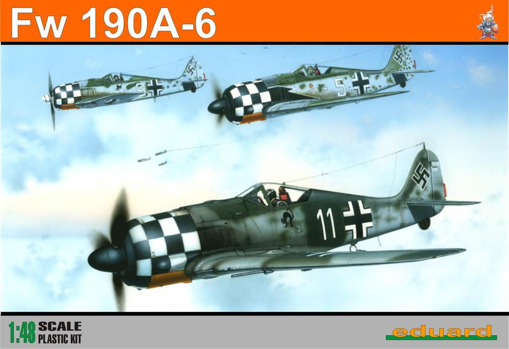 Eduard 1/48 Fw190A6 Fighter Profi-Pack Kit