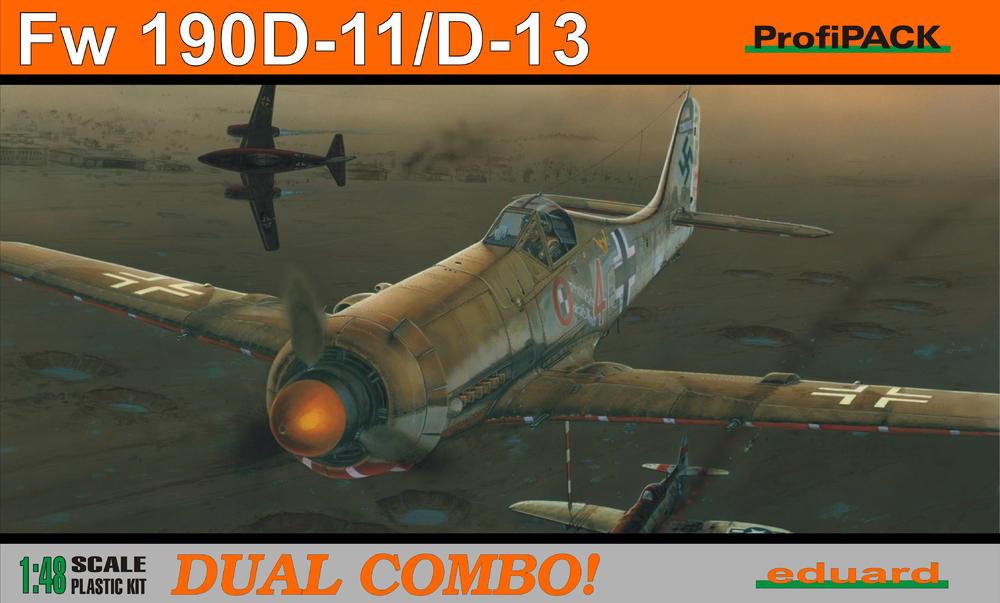 Eduard 1/48 Fw190D11/13 Fighter Dual Combo Profi-Pack Kit