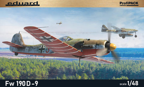 Eduard 1/48 WWII Fw190D9 German Fighter (Profi-Pack Plastic Kit)