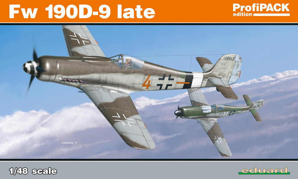 Eduard Aircraft 1/48 Fw190D9 Late Fighter Profi-Pack Kit