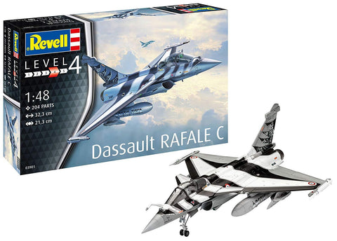 Revell Germany Aircraft 1/48 Dassault Aviation Rafale C Combat Aircraft Kit
