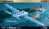 Eduard 1/48 F4F4 Wildcat Early US Fighter (Profi-Pack Plastic Kit)