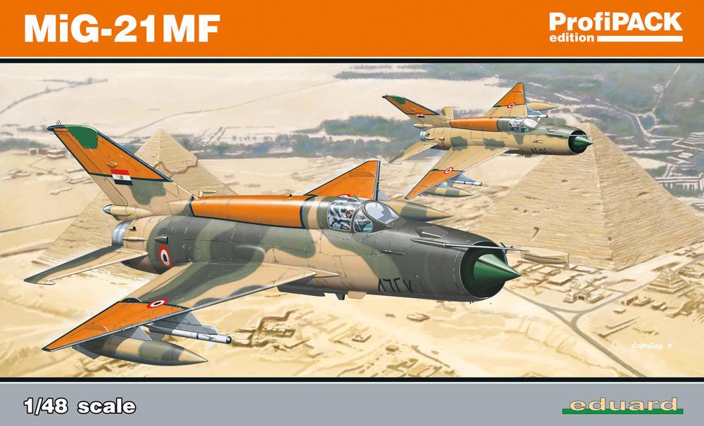 Eduard 1/48 MiG21 MF Fighter Profi-Pack Kit