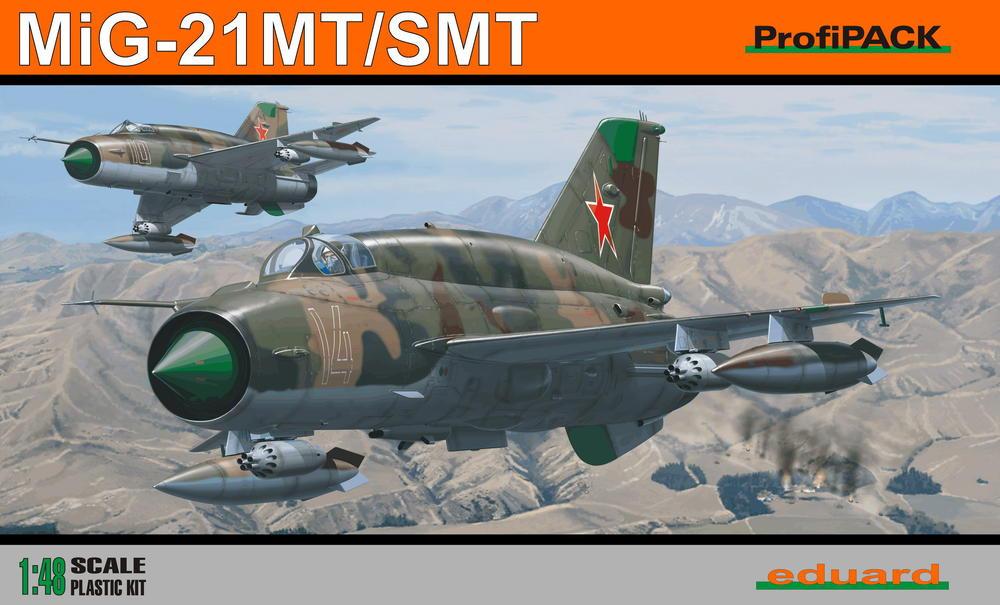 Eduard 1/48 MiG21 SMT Fighter Profi-Pack Kit