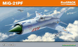 Eduard Aircraft 1/48 MiG21PF Fighter Profi-Pack Kit (Reissue)