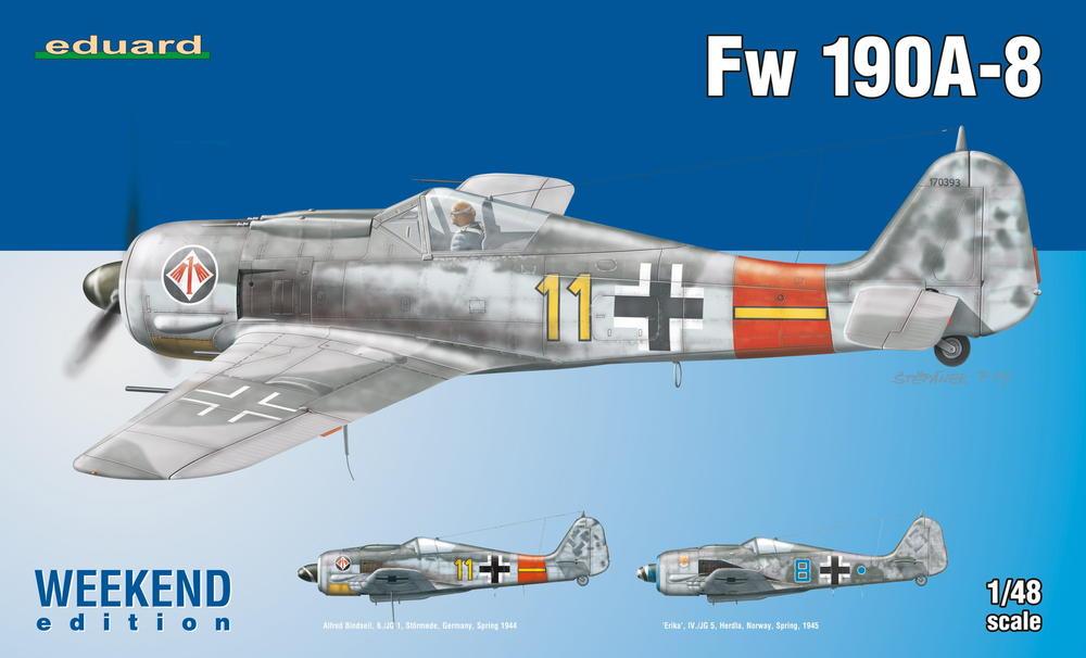 Eduard 1/48 Fw190A8 Fighter Wkd Edition Kit